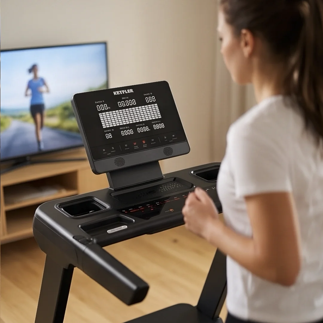 Kettler Alpha Run 400 traka za trčanje | 3 KS motor bez četkica (DC), 20 km/h, nagib 0–15% | Prvi korak prema redovitom treningu kod kuće - Slika 9