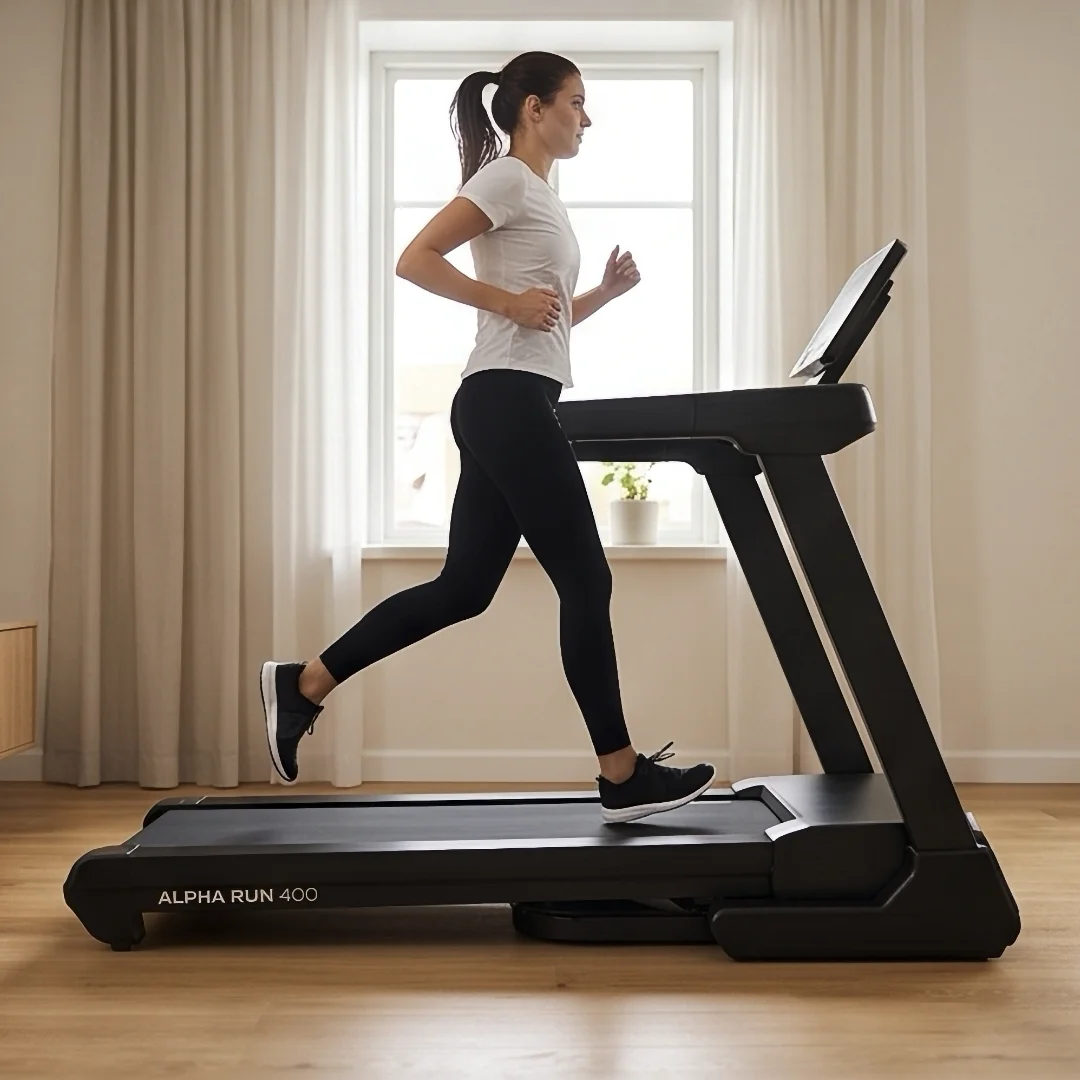 Kettler Alpha Run 400 traka za trčanje | 3 KS motor bez četkica (DC), 20 km/h, nagib 0–15% | Prvi korak prema redovitom treningu kod kuće - Slika 3