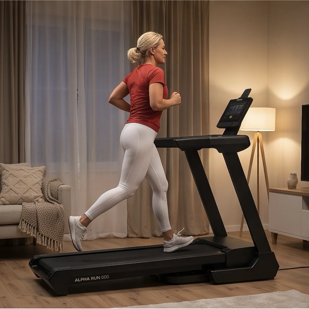 Kettler Alpha Run 600 traka za trčanje | 3 KS motor bez četkica (DC), 20 km/h, nagib 0–15% | Za redovite navike trčanja kod kuće - Slika 2