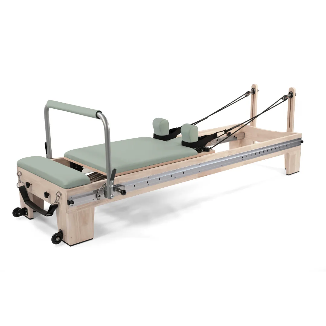 Toorx PTX 5500 drveni pilates reformer | hrastov okvir, 6 opruga, klasa S | Elegantni drveni reformer za uravnoteženu vježbu - Slika 2