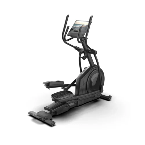 NordicTrack AirGlide 16 eliptični trenažer | 16-inčni HD zaslon osjetljiv na dodir s podešavanjem nagiba, 26 razina SMR otpora, Nagib −5° do 15° | Trenirajte prema vlastitom planu