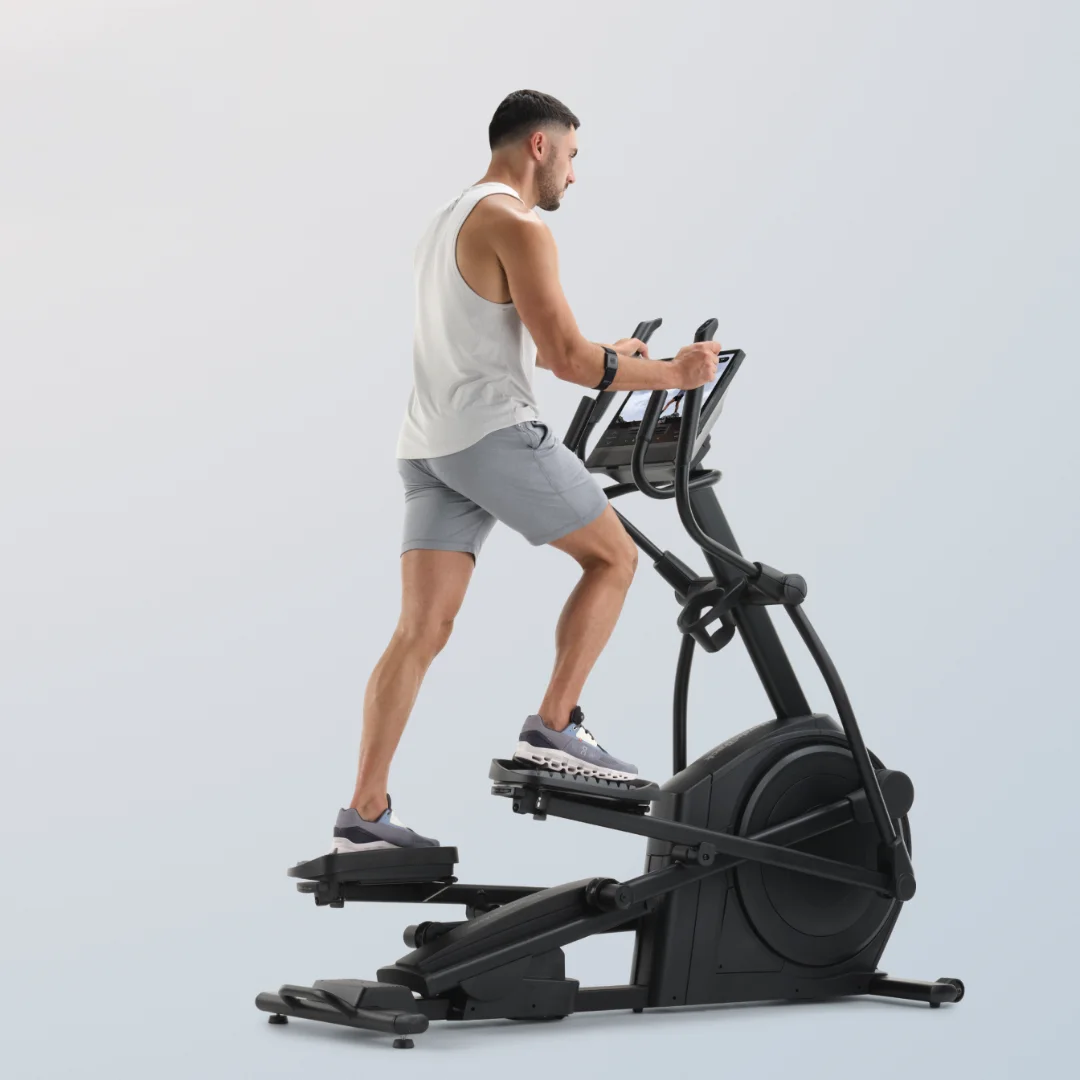 NordicTrack AirGlide 16 eliptični trenažer | 16-inčni HD zaslon osjetljiv na dodir s podešavanjem nagiba, 26 razina SMR otpora, Nagib −5° do 15° | Trenirajte prema vlastitom planu - Slika 3