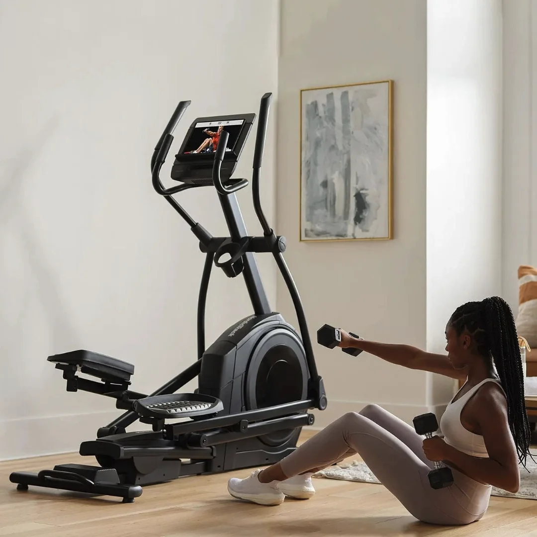 NordicTrack AirGlide LE eliptični trenažer | 5-inčni LCD zaslon, 26 razina SMR otpora, Nagib −5° do 15° | Trenirajte prema vlastitom planu - Slika 3