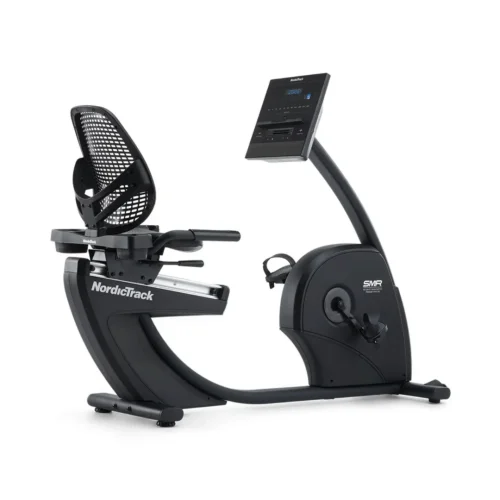 NordicTrack GX LE Recumbent Bike ležeći sobni bicikl | Podesivo sjedalo s naslonom, 5-inčni LCD zaslon, 26 razina SMR otpora | Trenirajte prema vlastitom planu